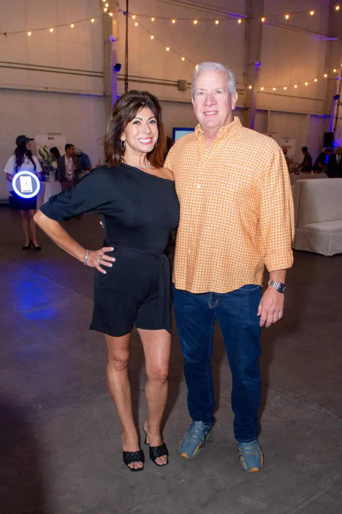 Christine & Steve Johnson the 2023 Team Up held at Silver Street Studios. (Photo by Jacob Power)