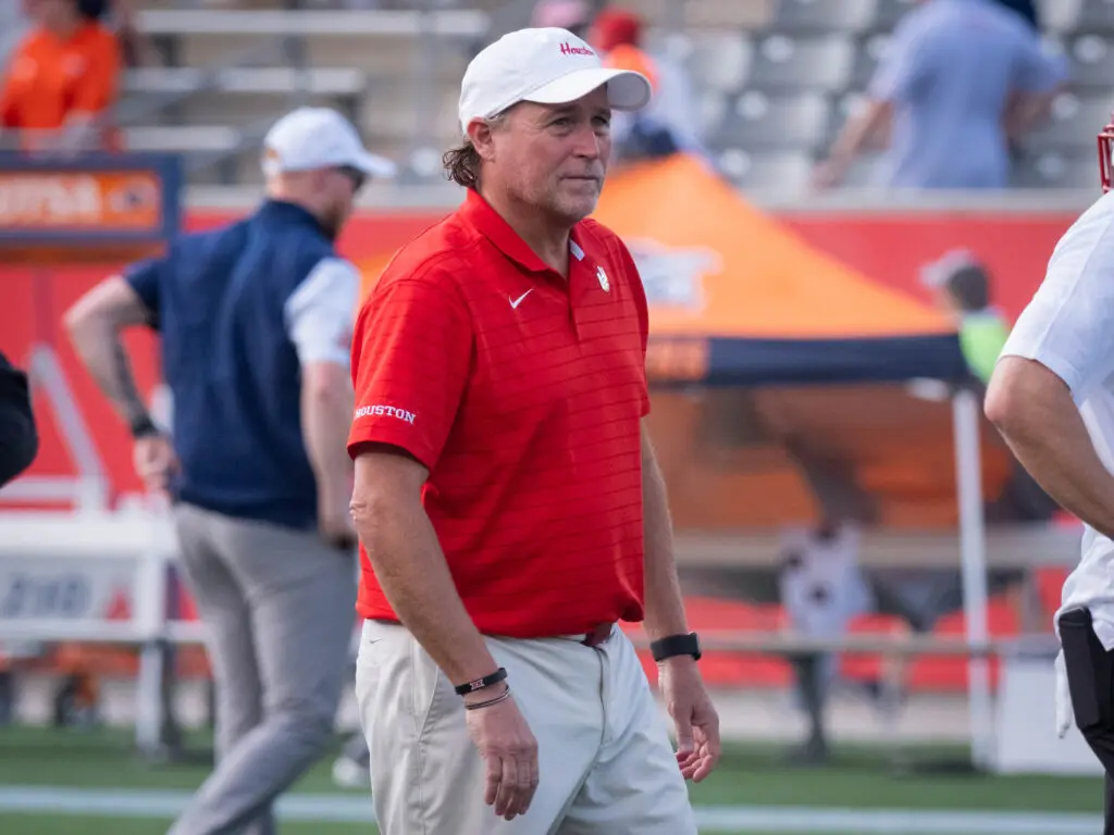 University of Houston coach Dana Holgorsen seems to be drawing more people into his program. (Photo by F. Carter Smith)