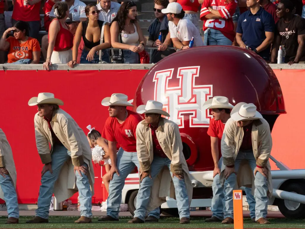 The TDECU Stadium atmosphere certainly lived up to the buildup in the first Big 12 season. (Photo by F. Carter Smith)