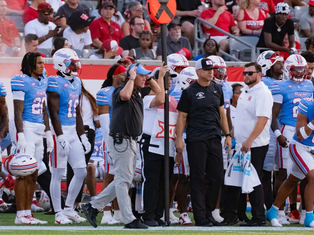University of Houston coach Dana Holgorsen loves his battlers. (Photo by F. Carter Smith)