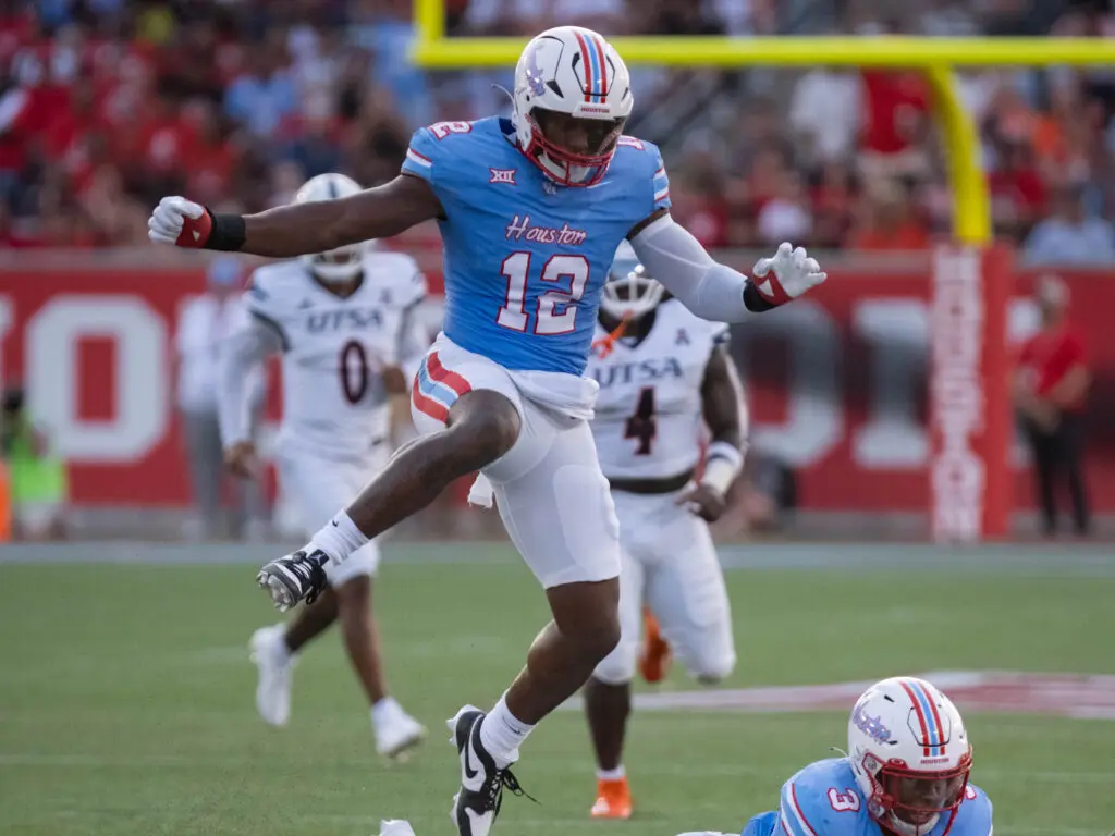 Oklahoma transfer David Ugwoegbu is an impact player for UH. (Photo by F. Carter Smith)