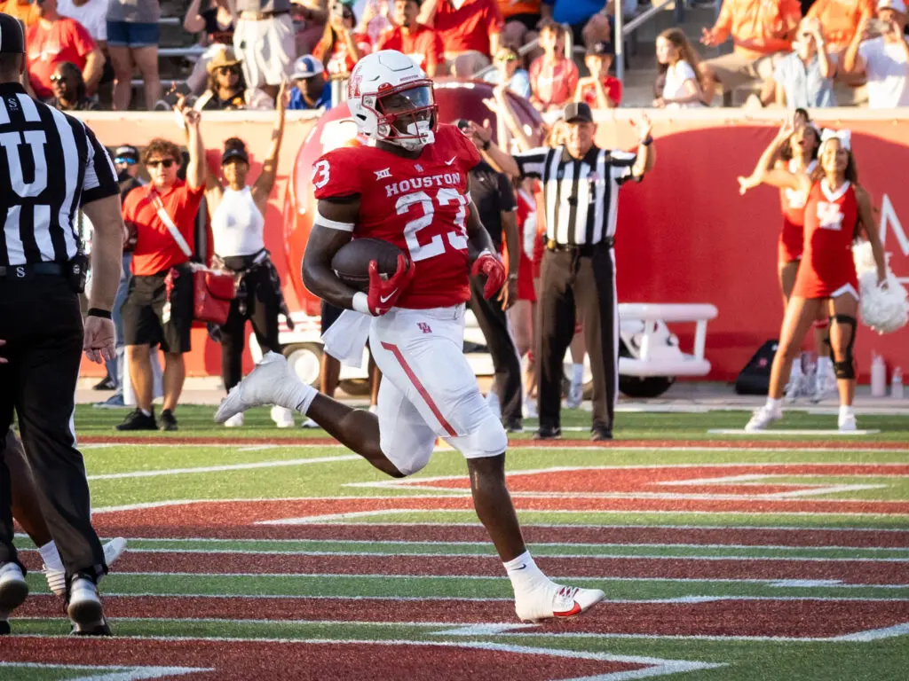 University of Houston freshman running back Parker Jenkins can be an offensive difference maker. (Photo by F. Carter Smith)