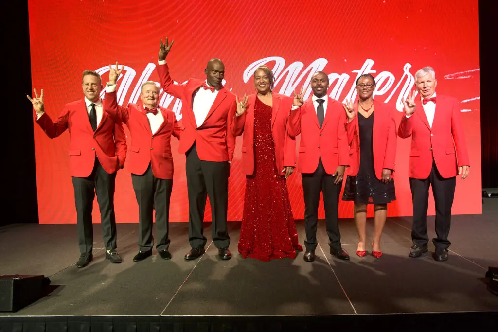 The UH Hall of Honor can stand up — and stand apart — from almost any other school in terms of star power. (Photo by Eddy Matchette/Courtesy UH Athletics)