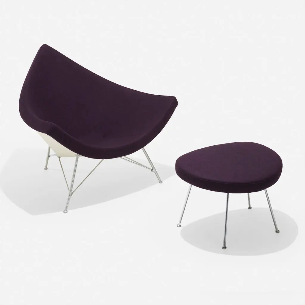 1956, (upholstery, enameled steel, aluminum, chrome-plated steel)

