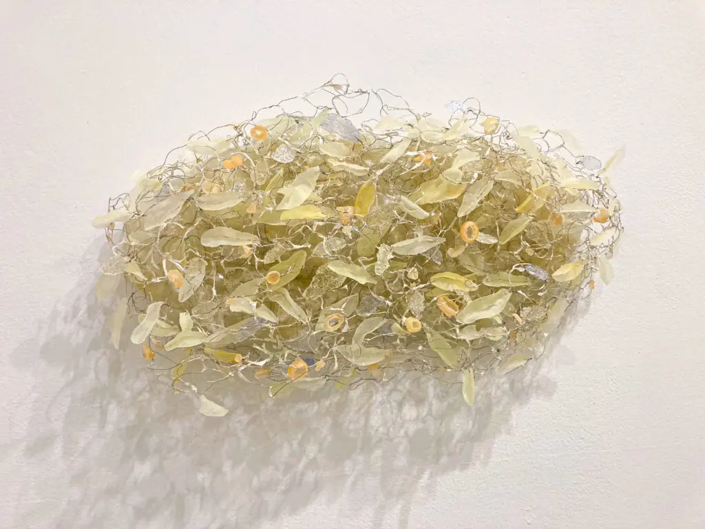 Yuriko Yamaguchi's "Coming Together," 2021. (Courtesy Barbara Davis Gallery)