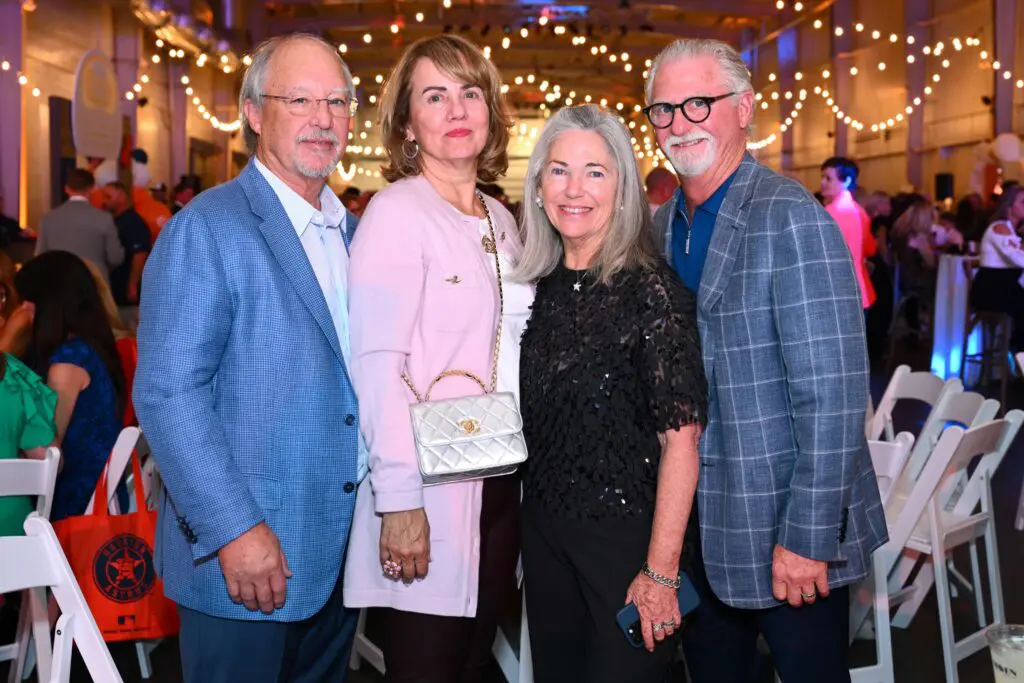 John & Cherie Lindley, Libby & Ray Cook at the 2023 Team Up held at Silver Street Studios. (Photo by Michelle Watson)