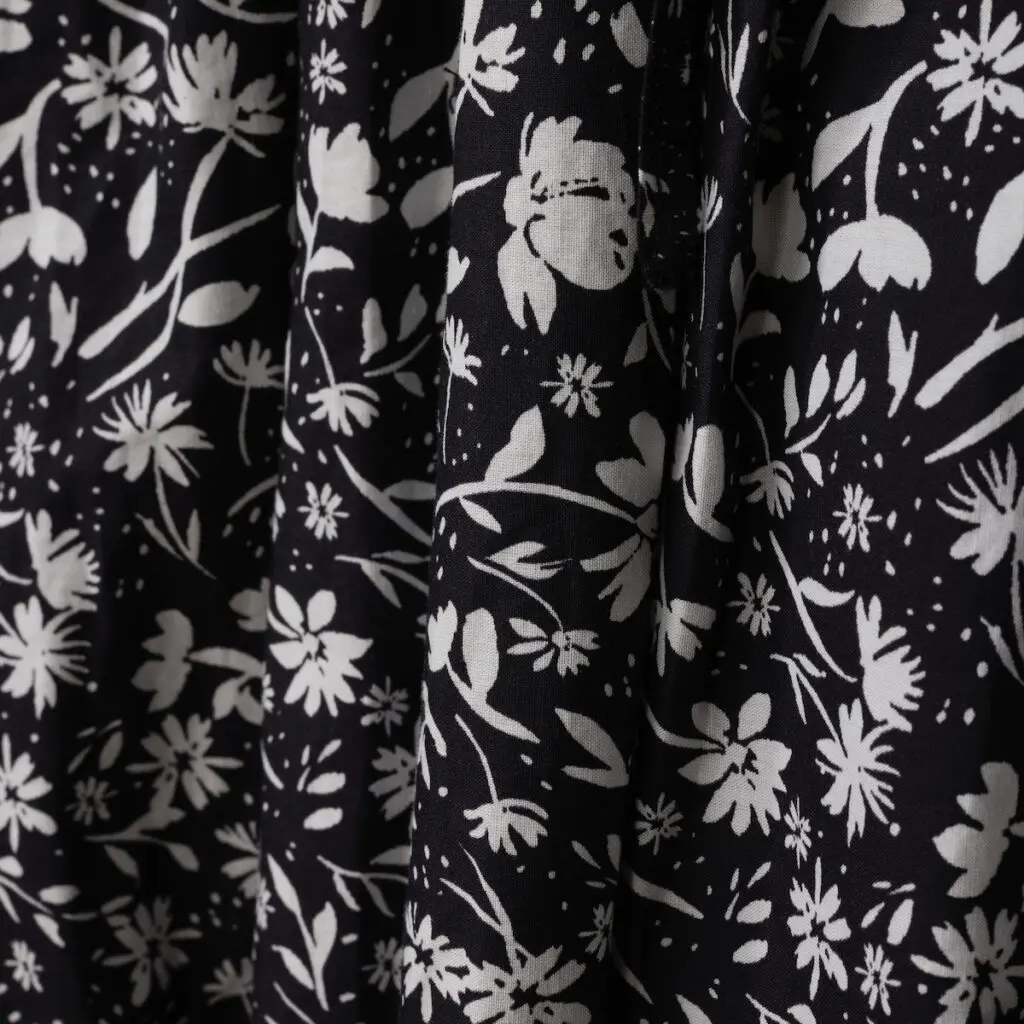 Textile details on The June Dress by Kristopher Brock 
