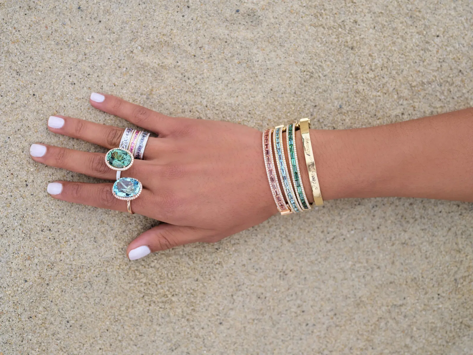 Jetter creates one-of-a-kind pieces for a truly custom look.