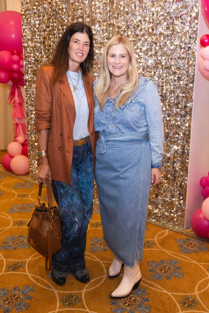 Marcella Barrett and Lorene Agather (Photo by Sharon Ellman)