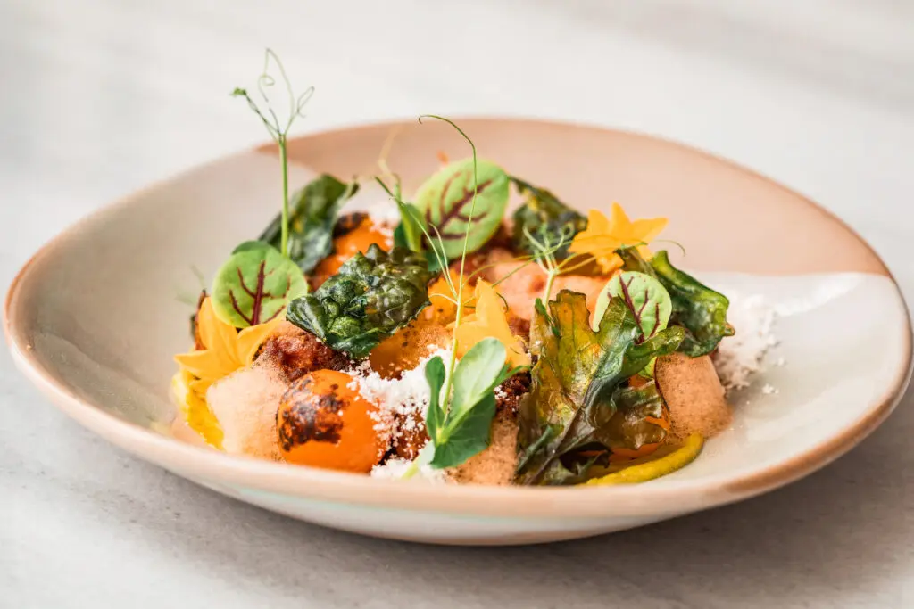 The Octopus starter at Margaret's is a stunner. (Courtesy)