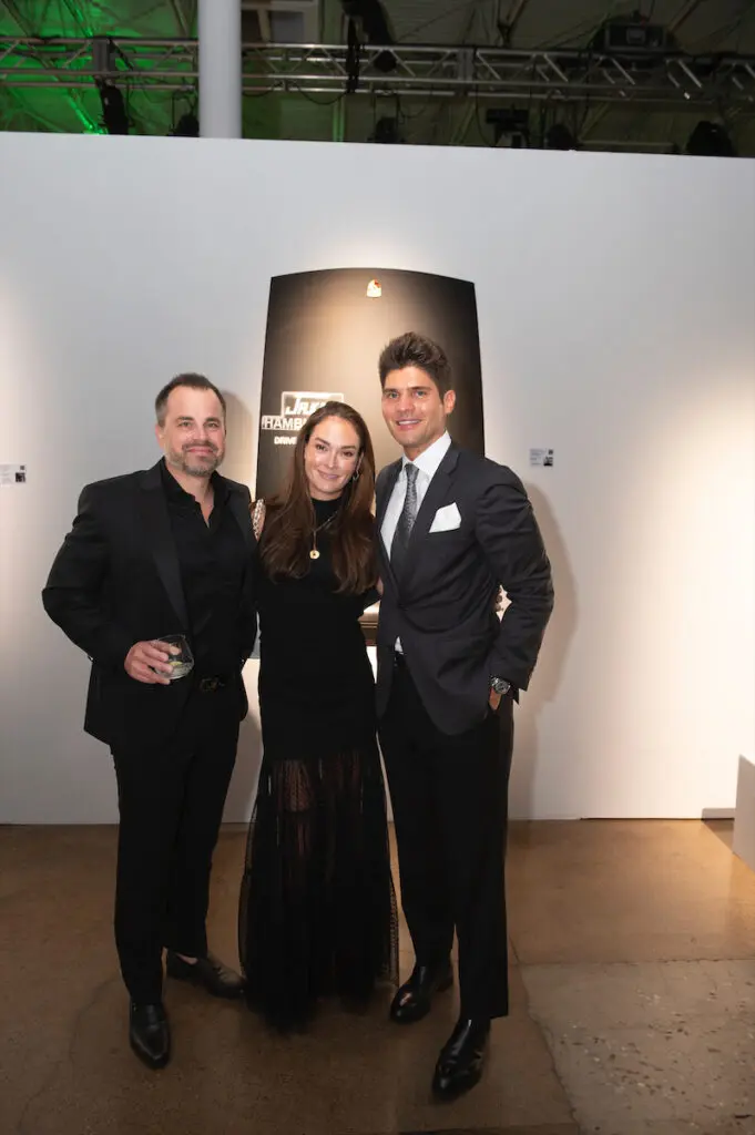 Michael Skipworth, Cristina Skipworth, Costa Christ (Photo by Tamytha Cameron)