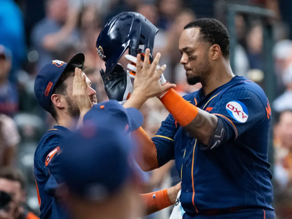Astros catcher Martin Maldonado is a proud man who can still deliver some big hits. (Photo by F. Carter Smith)
