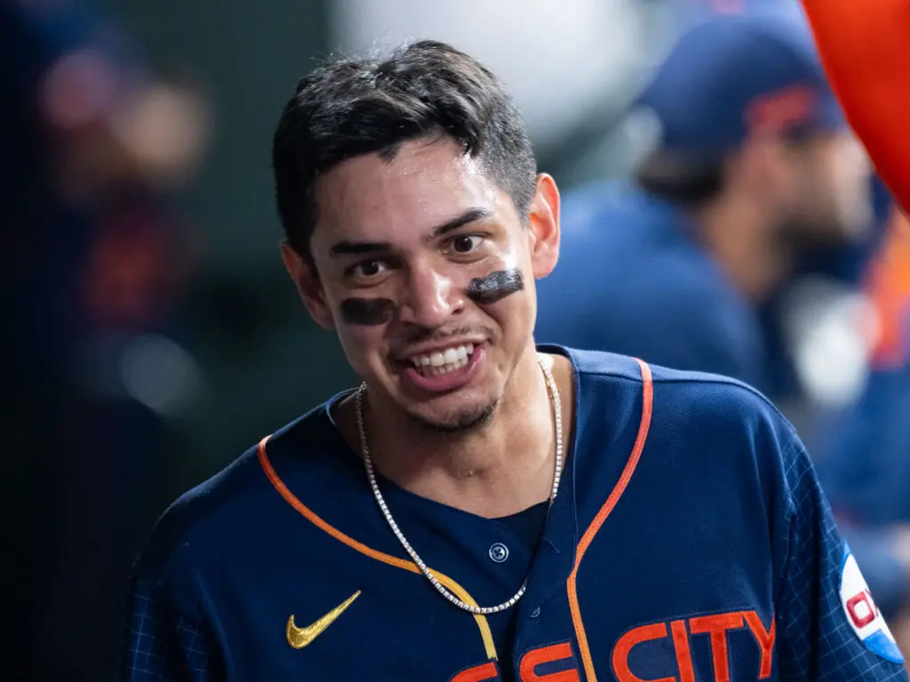 Mauricio Dubon brings plenty of energy to the Astros. (Photo by F. Carter Smith)