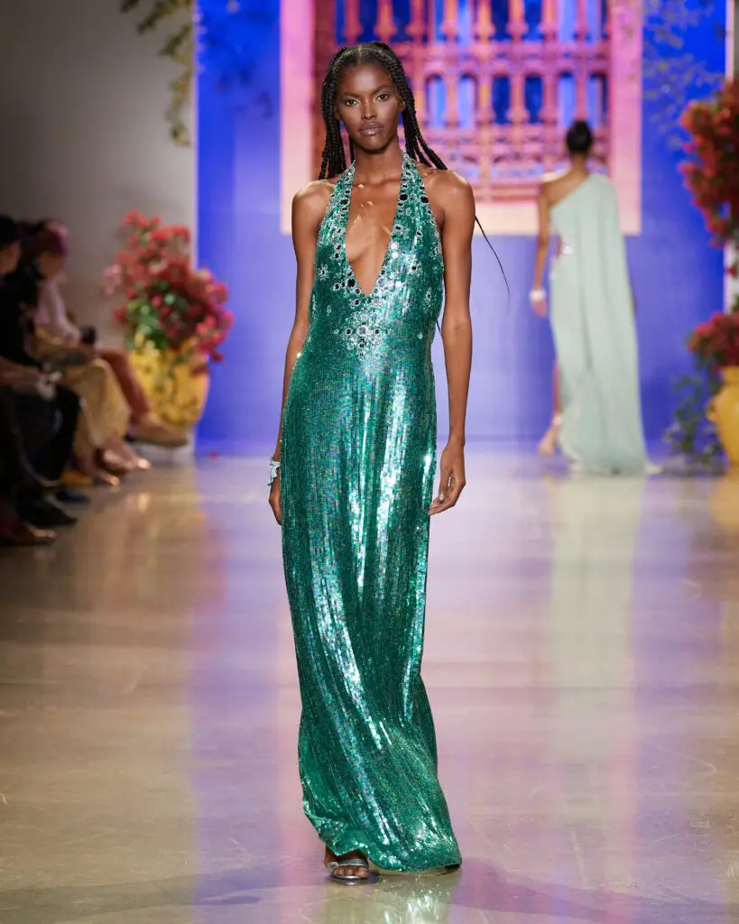 Pamella Roland spring 2024 to be shown at the PaperCity Philanthropy in Fashion Best Dressed Luncheon and Neiman Marcus Fashion Presentation on Thursday at the Post Oak Hotel.