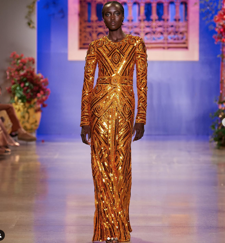 Pamella Roland spring 2024 to be shown at the PaperCity Philanthropy in Fashion Best Dressed Luncheon and Neiman Marcus Fashion Presentation on Thursday at the Post Oak Hotel.