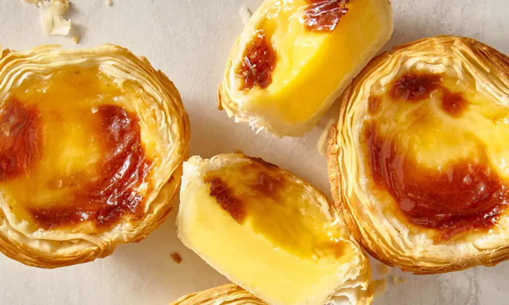Custard filled Pasteis de Nata are beloved all over Portugal, and you can taste them at Central Market this month.