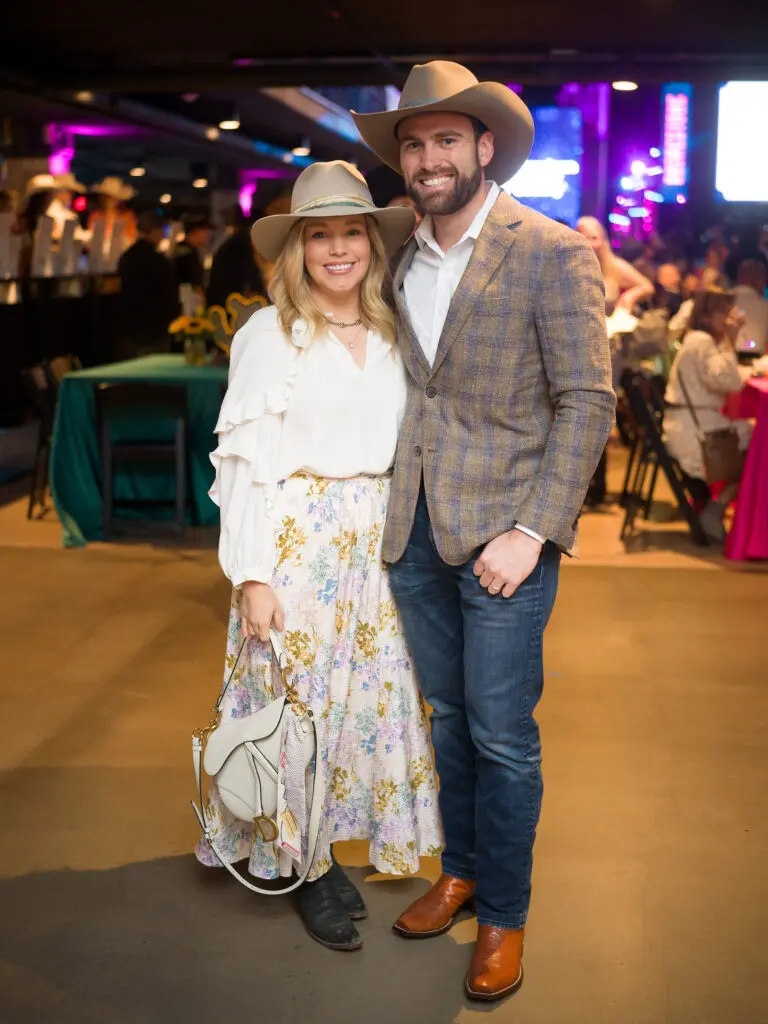 Stacy & Jason Johnson at the Houston Cattle Baron's Ball held at Post 713 Music Hall. (Photo by Daniel Ortiz)