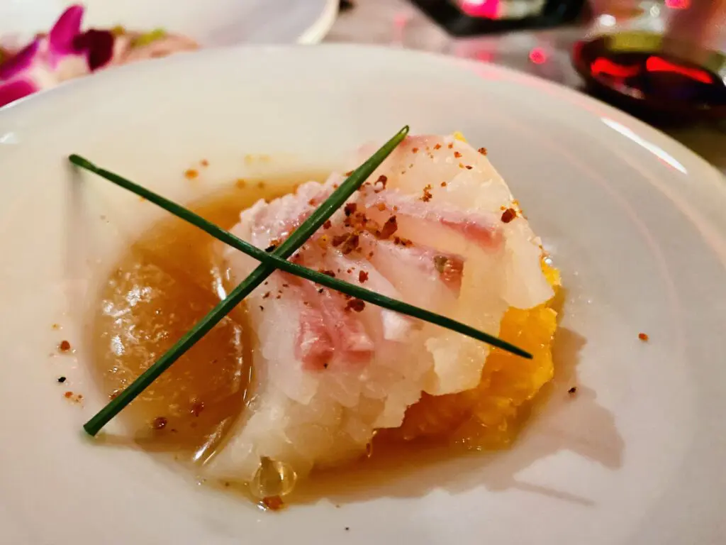 Just one of the amazing dished at Musume, created by chef Yuzo Toyama. (Photo by Courtney Dabney)