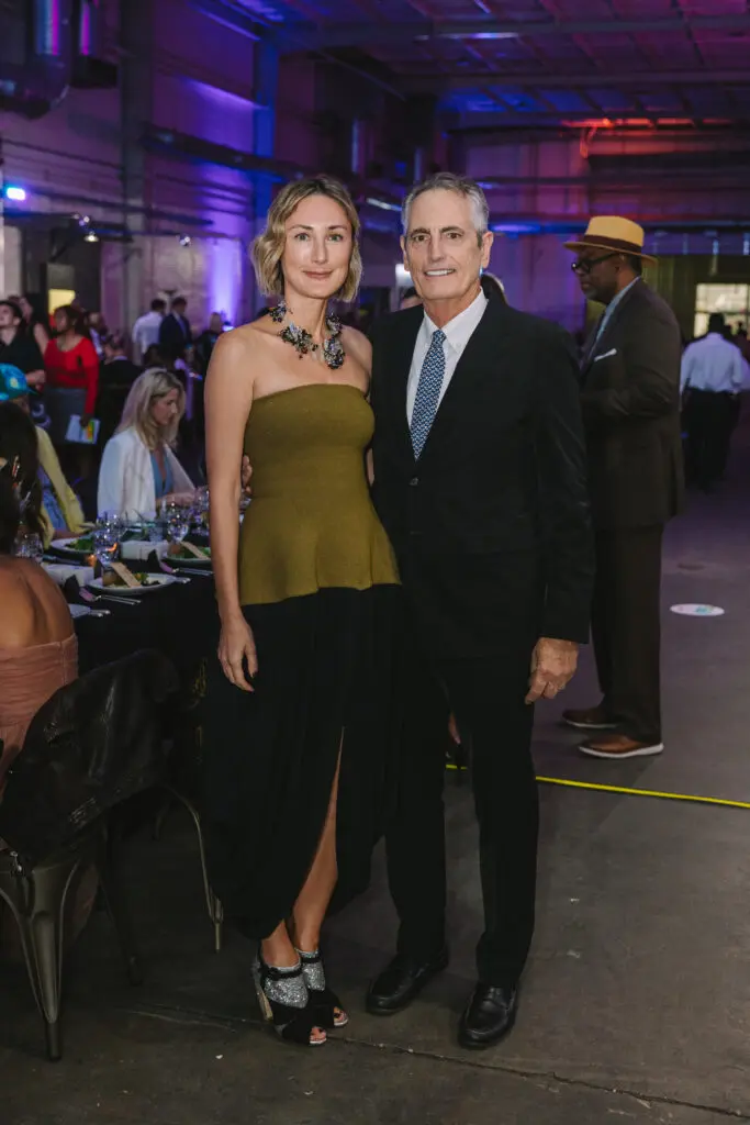 Co-chairs Tatiana & Craig Massey at the 2022 Add on Art Gala (Photo by Johnny Than)