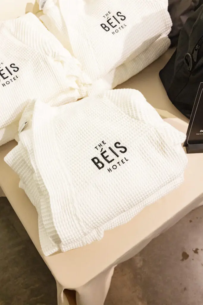 The perfect robe (Photo by Courtesy of BÉIS)