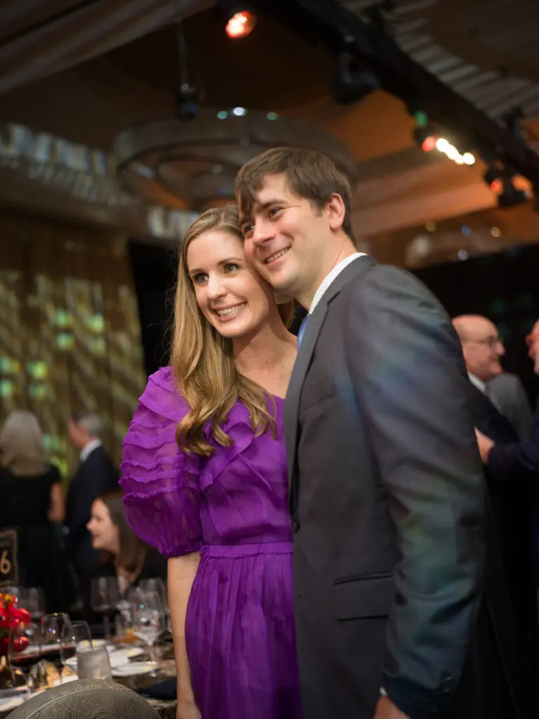 Theresa & Matt Blades at Texas Heart Institute's 'The Supper Club' gala at The Post Oak Hotel. (Photo by Daniel Ortiz)