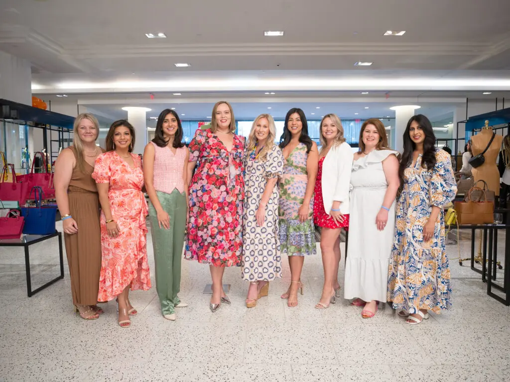 Dress for Success' young professional Women of Wardrobe board at the 20th annual 'Summer Soirée' at Tootsies. (Photo by Daniel Ortiz)