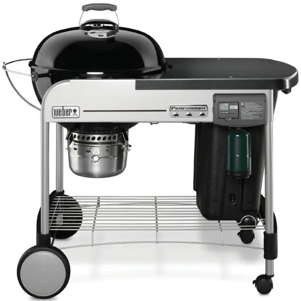 Weber 22″ Performer Deluxe Charcoal Grill – Black