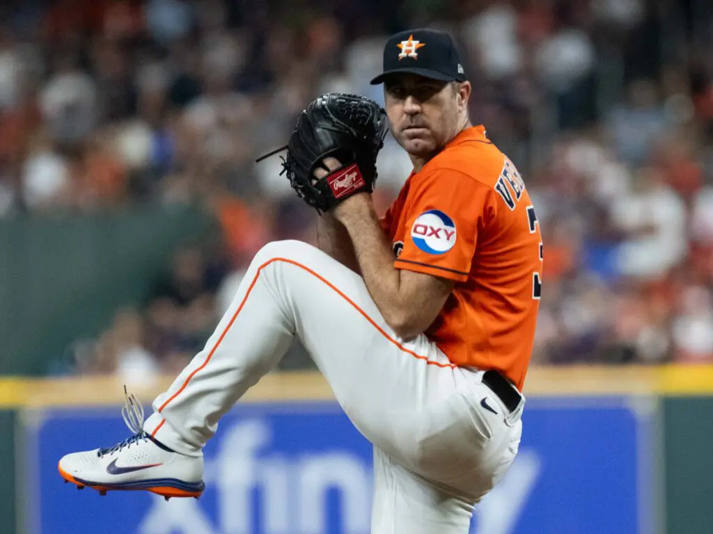 Houston Astros pitcher Justin Verlander is still as competitive as ever. (Photo by F. Carter Smith)
