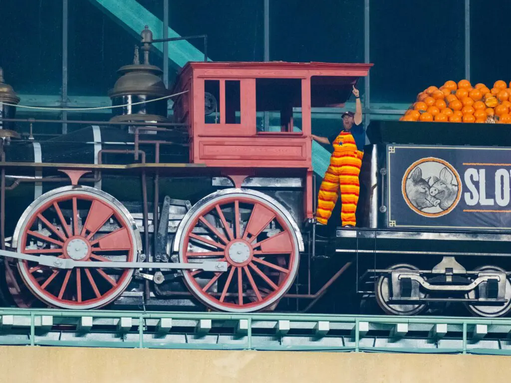 The Minute Maid Park train is still beloved by Astros fans. (Photo by F. Carter Smith)