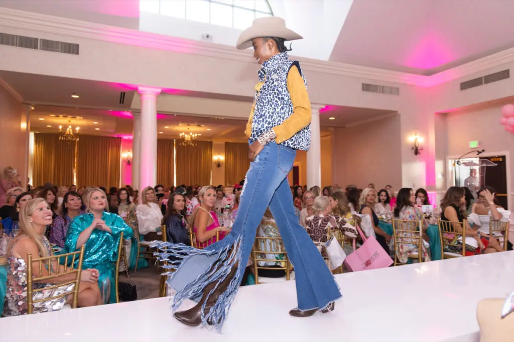The 2023 Desert Rose runway show featured local brands like Dondolo, Lela Rose, Colores Collective, and Bauble Stockings. (Photo by Sharon Ellman)