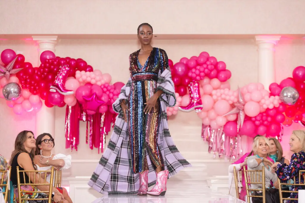 The 2023 Desert Rose runway show featured local brands like Dondolo, Lela Rose, Colores Collective, and Bauble Stockings. (Photo by Sharon Ellman)