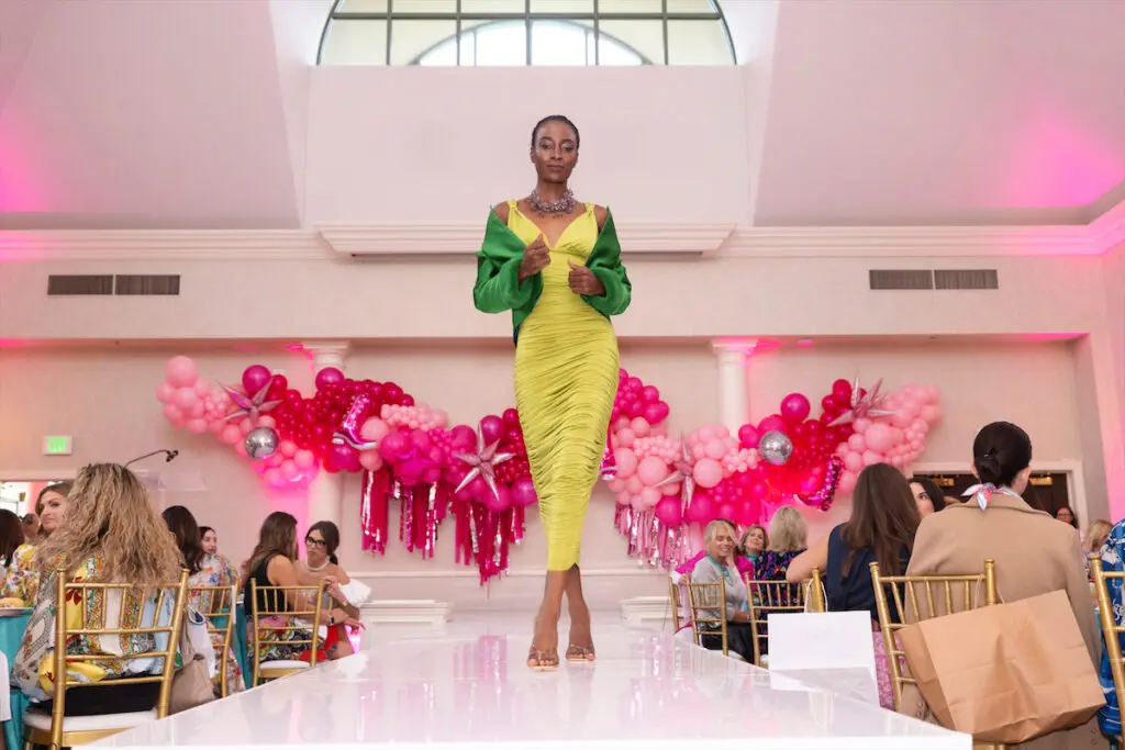 The 2023 Desert Rose runway show featured local brands like Dondolo, Lela Rose, Colores Collective, and Bauble Stockings. (Photo by Sharon Ellman)