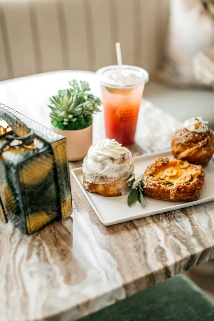 Sugar & Sage's Cinnamon Morning Bun, Cheddar Jalapeño Danish, and “Everything Bagel” Brioche.  (Photo by Beckley)
