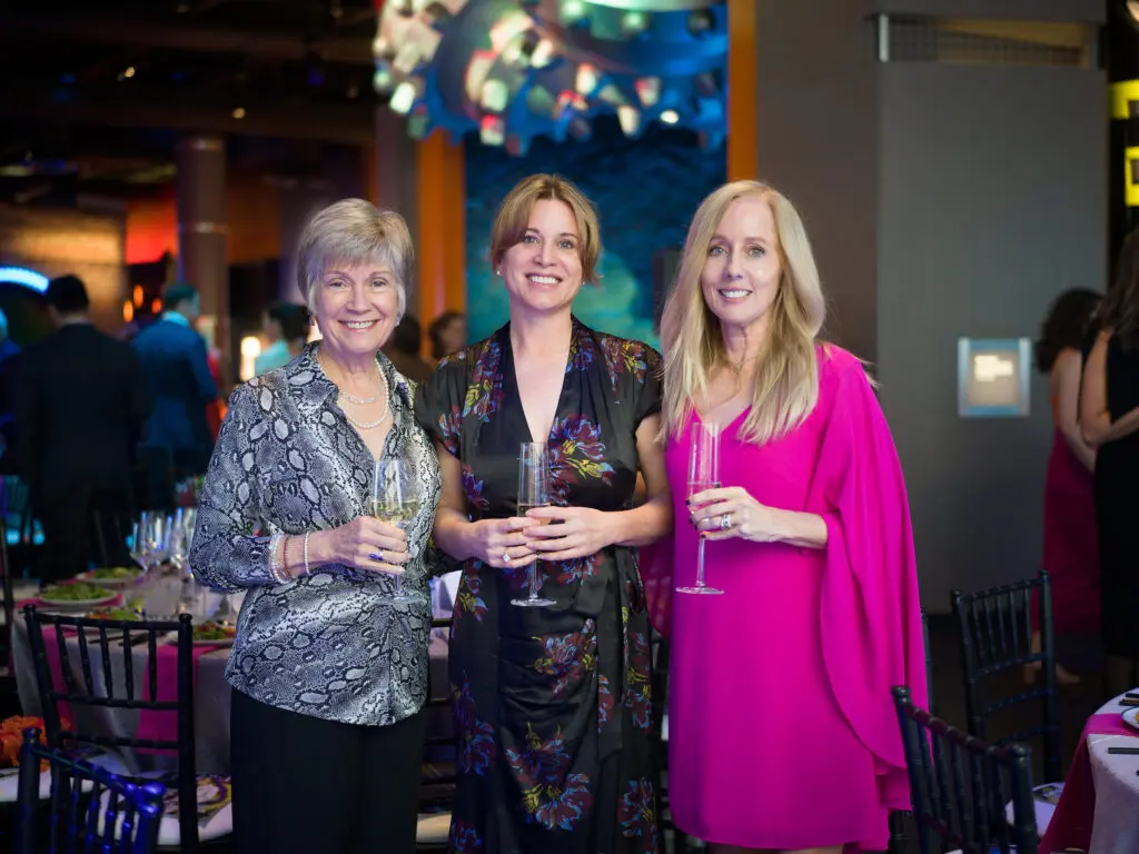 Ann Weisgarber, Laura Calaway, Judy Little at ROCO's 11th annual Revelry Gala (Photo by Daniel Ortiz)