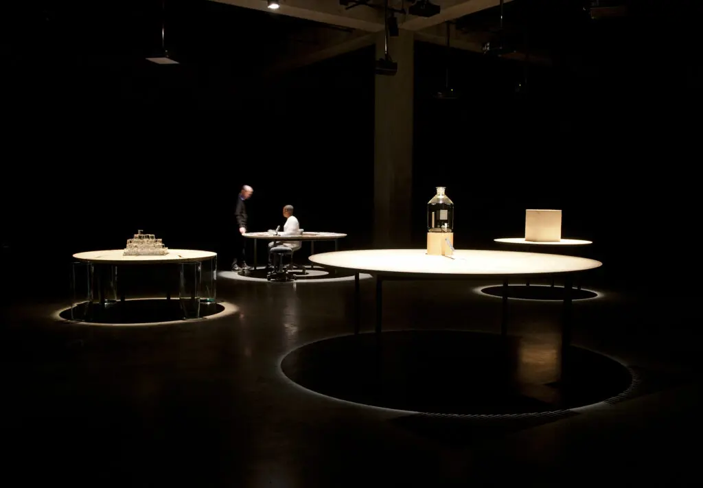 Otobong Nkanga's installation "Contained Measures of Shifting States," 2012. This installation appeared at Tate Modern in 2012. (Courtesy Tate Modern and Nasher Sculpture Center)