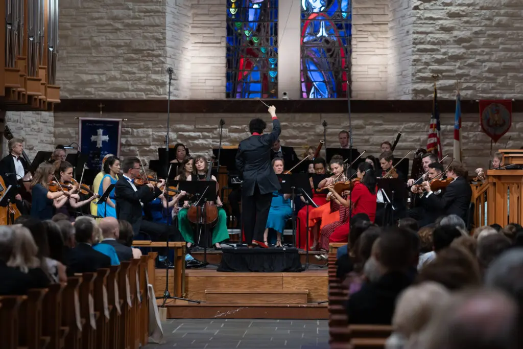 ROCO's opening concert of the 2023 season at the Church of St. John the Divine (Photo by Daniel Ortiz)