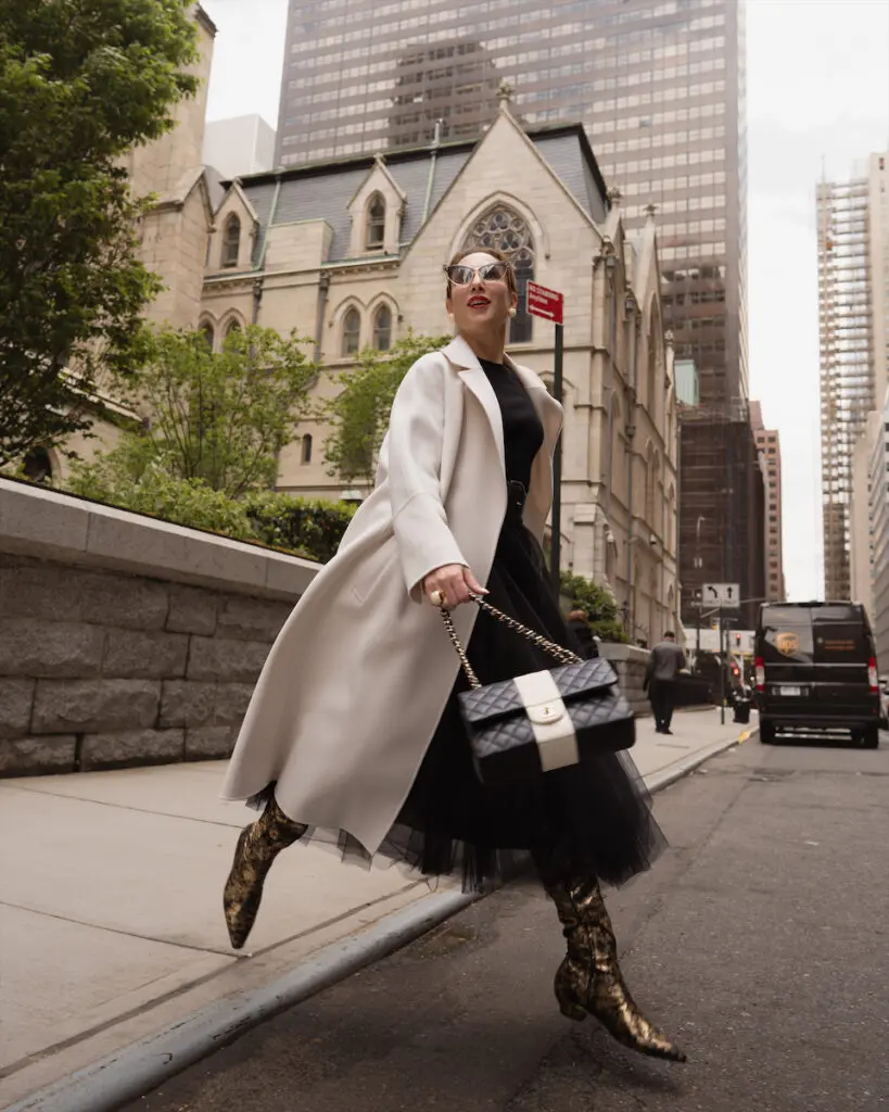 Carla Rockmore's street style. (photographed by Gabriel Suazo)