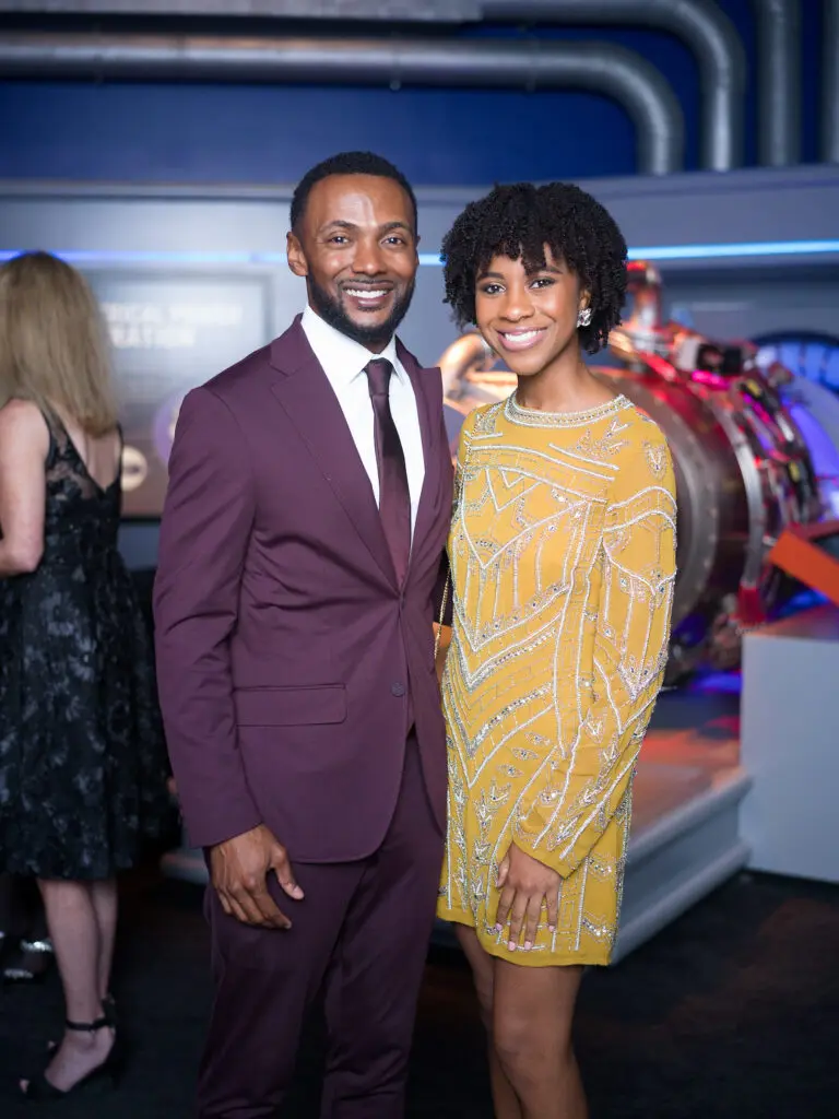 Dr. Gregory Brown, Taylor Davis at ROCO's 11th annual Revelry Gala (Photo by Daniel Ortiz)