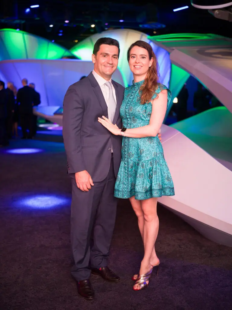 Leo Slootsky, Lana Rabinovich at ROCO's 11th annual Revelry Gala (Photo by Daniel Ortiz)