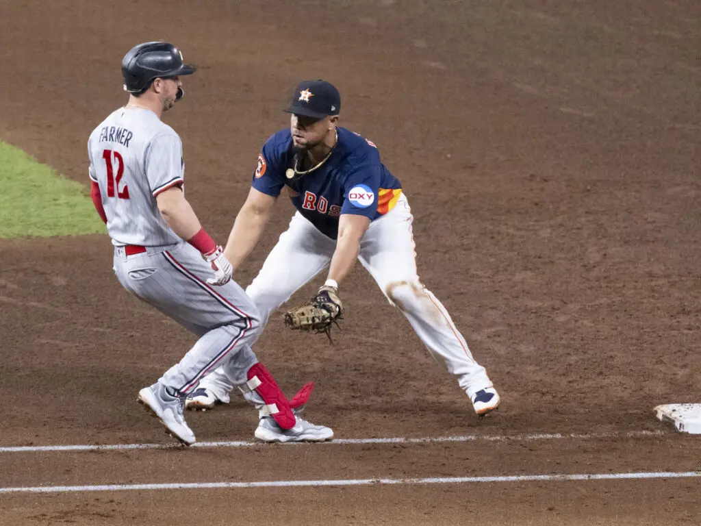 Jose Abreu plays a good first base for the Houston Astros too. (Photo by F. Carter Smith)