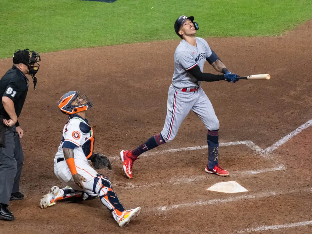 Carlos Correa knows his Twins have an uphill battle against the Astros. (Photo by F. Carter Smith)