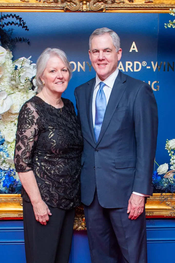 Angela & Craig Jarchow at the Alley Theatre Award for Lifetime Achievement dinner.