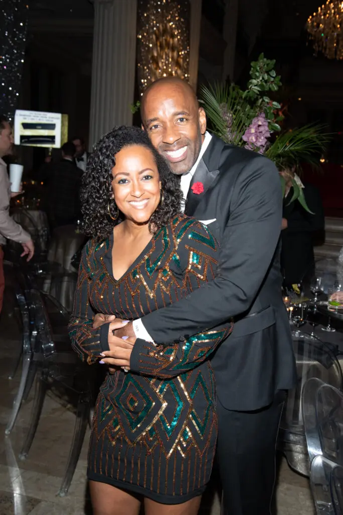 Antoinette & Julian Duncan at the Children's Museum Houston 'A Night at Studio 54' gala, held at Corinthian Houston. (Photo by Alexander's Fine Portrait Design)