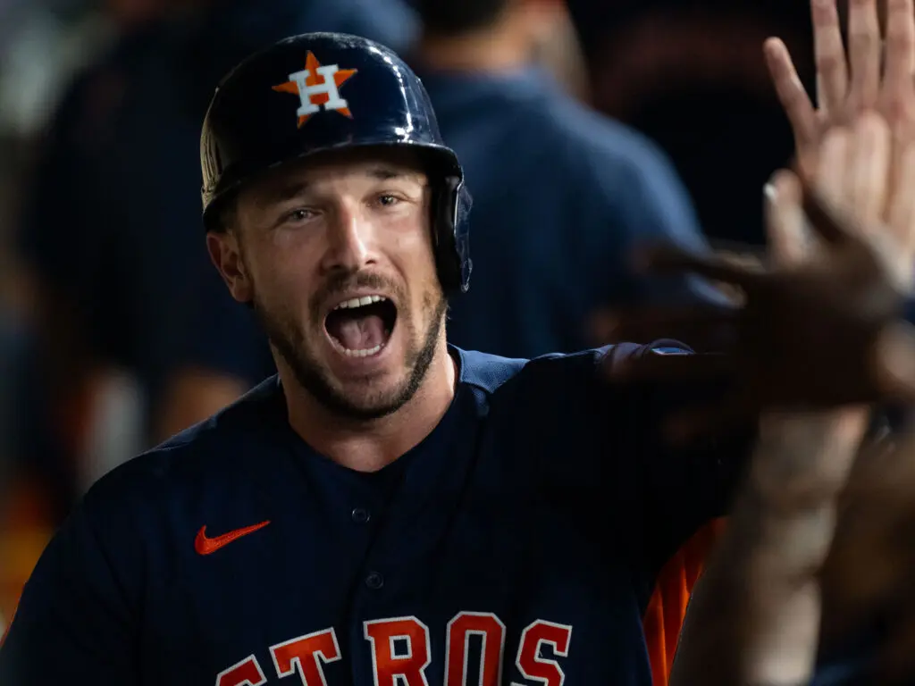 Alex Bregman is one of the original Core Astros remaining and he's still bringing it. (Photo by F. Carter Smith)