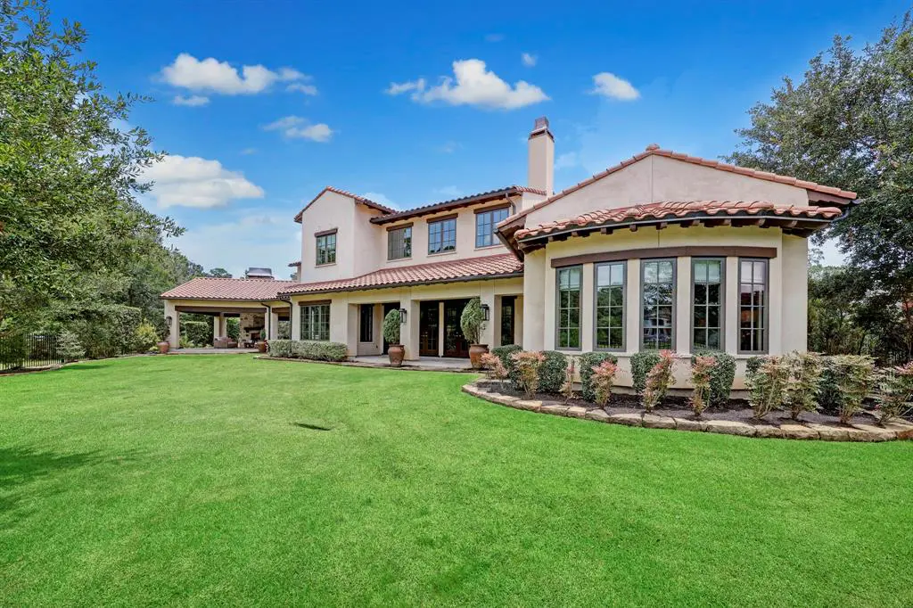 The cul-de-sac lot offers an oversized backyard with endless potential. 
