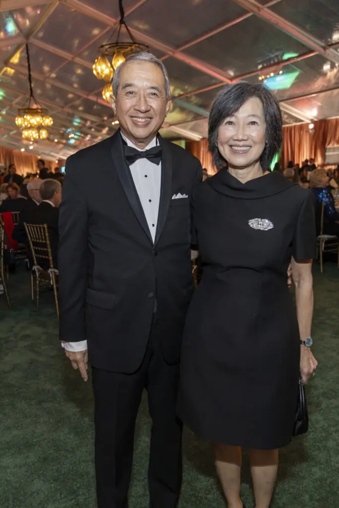 Albert & Anne Chao at the 30th anniversary celebration of Rice University's Baker Institute for Public Policy. (Photo courtesy of Rice University)
