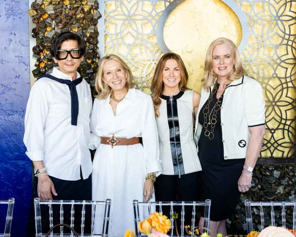 Billy Fong, Cindy Rachofsky, Lisa Runyon, Suzanne Droese (Photo by Kaitlin Saragusa)