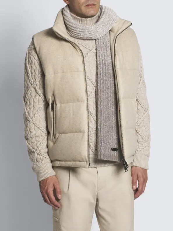 Visit Brioni elevate his style with pieces perfect for layering. 
