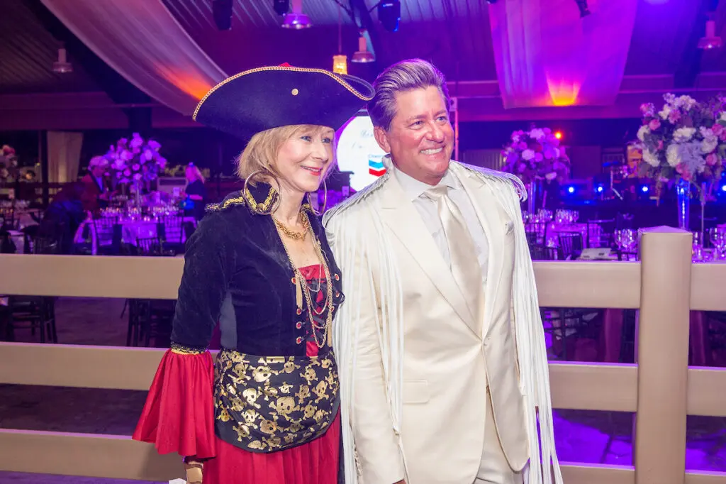 Cherry Whitley, Brian Teichman at the Houston SPCA Howl-O-Ween Ball (Photo by Jacob Power)