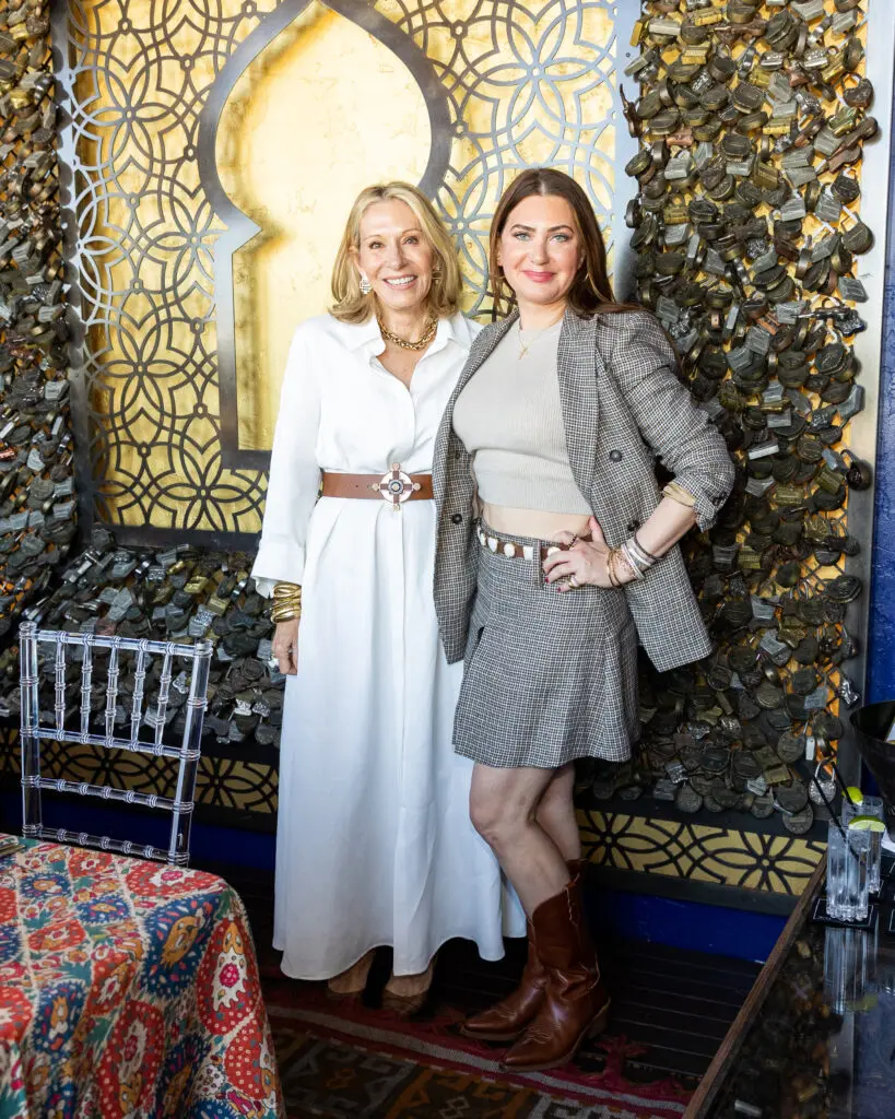 Cindy Rachofsky, Rochelle Gores (Photo by Kaitlin Saragusa)